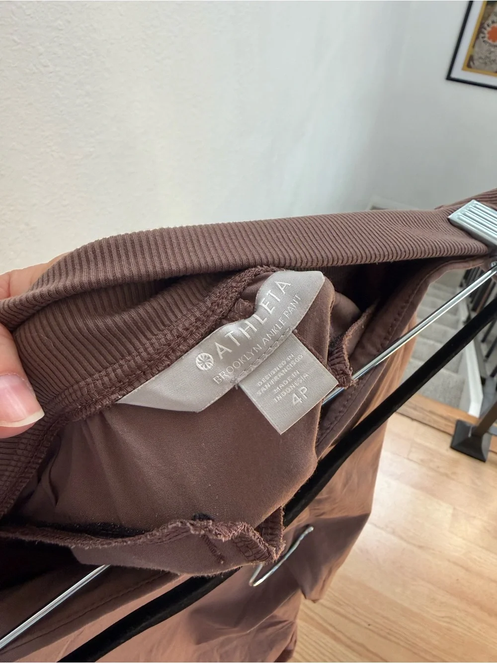 Athleta Brooklyn Pants in Brown Size 4 P - Picture 2 of 3